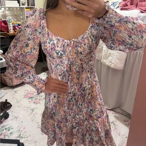 Floral Smocked Dress
